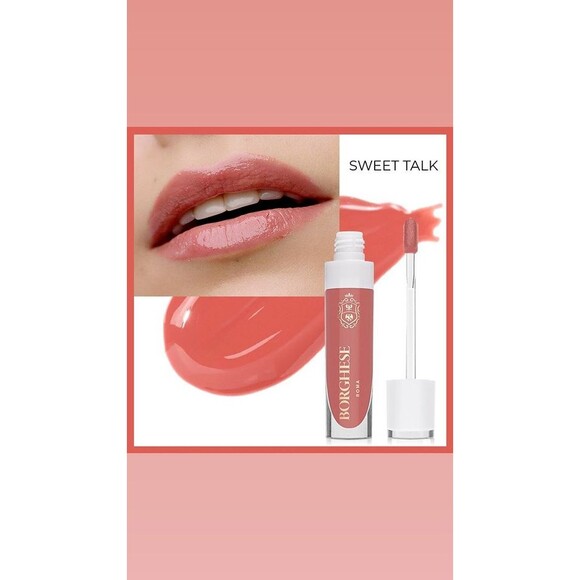 Borghese High Shine Lip Gloss Hydrating SWEET TALK ~ Nude Full Size - Picture 1 of 2